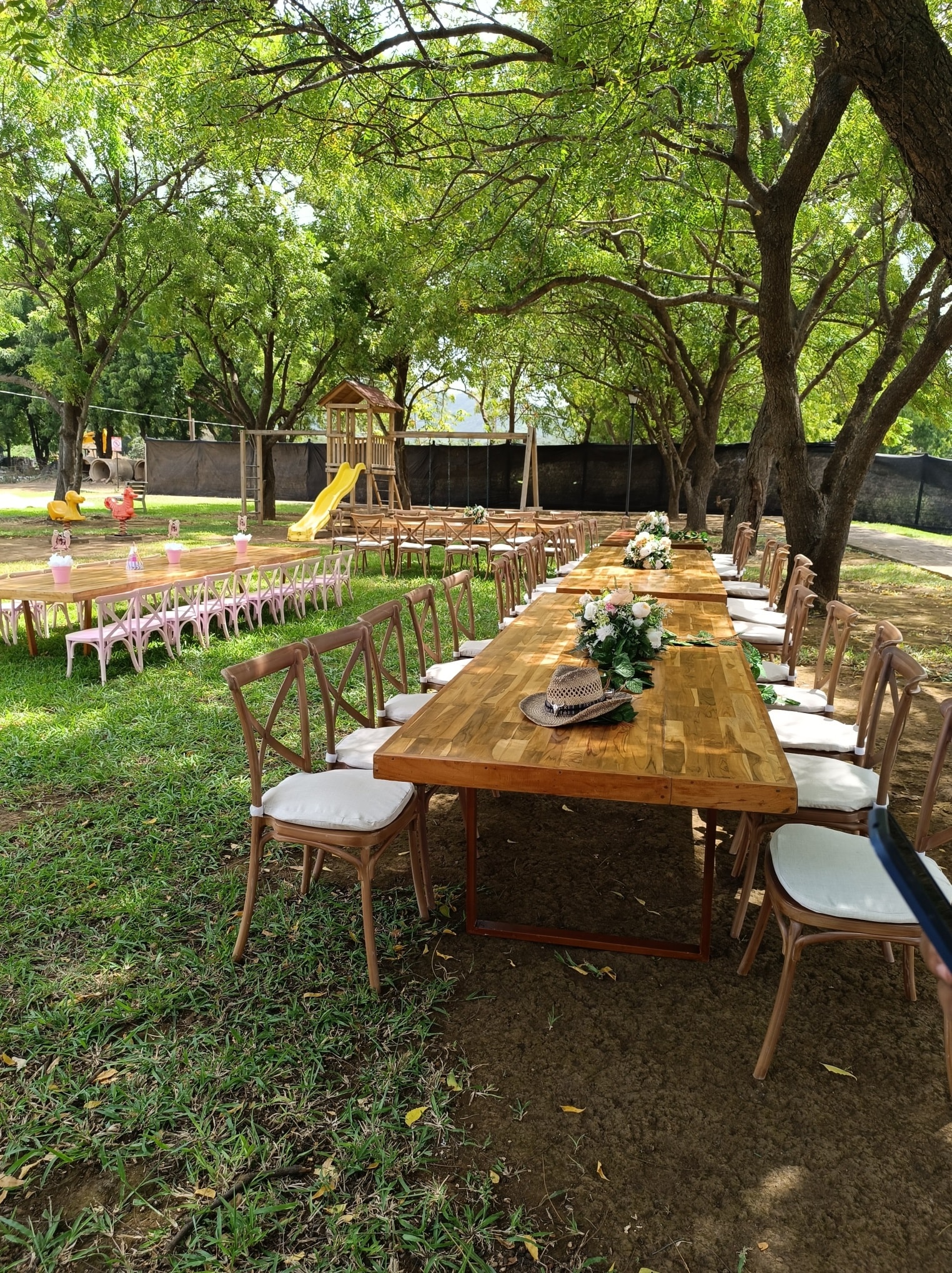 Decoración al aire libre