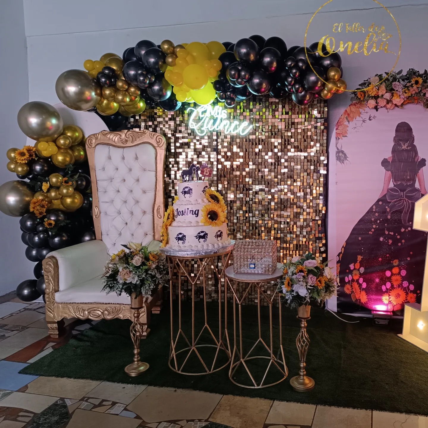 Decoración 15 años 2