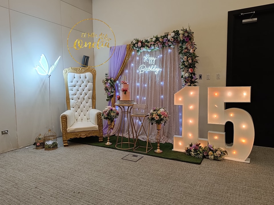 Decoración 15 años 3